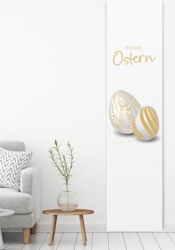 Ostern-moderna gold, Flächenvorhang Einzel